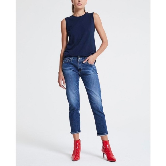 Adriano Goldschmied The Ex-Boyfriend Slouchy Slim Leg Jean Women’s 28 NWT - Picture 1 of 13